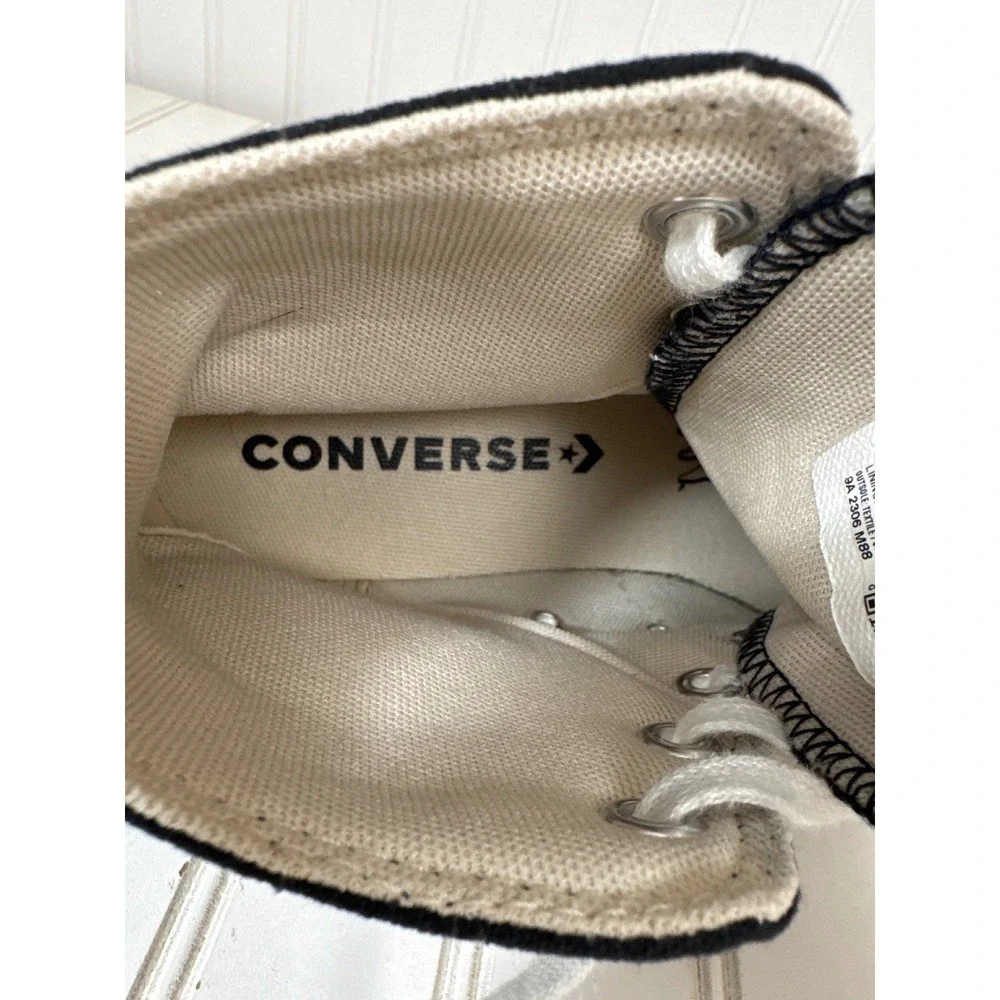 Converse Chuck Taylor All Star Lift Hi Women 7.5 Black Platform Sneakers Grunge